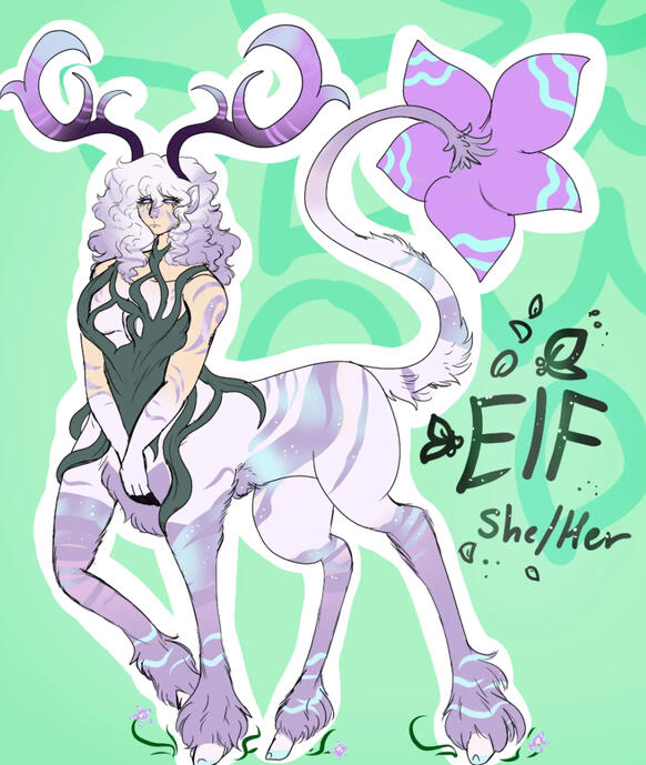 🫧She's a parasite who feeds off the energy of others, she really isn't a fan of how she has to survive. But she does her best to make people feel as good as possible during it.