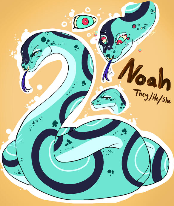 ☁️They originally were in a animal testing facility. Yet escaped with the help of a doctor who took care of them. She never saw them again, but recalled “Noah” on their shirt. So he named himself Noah to remember them.