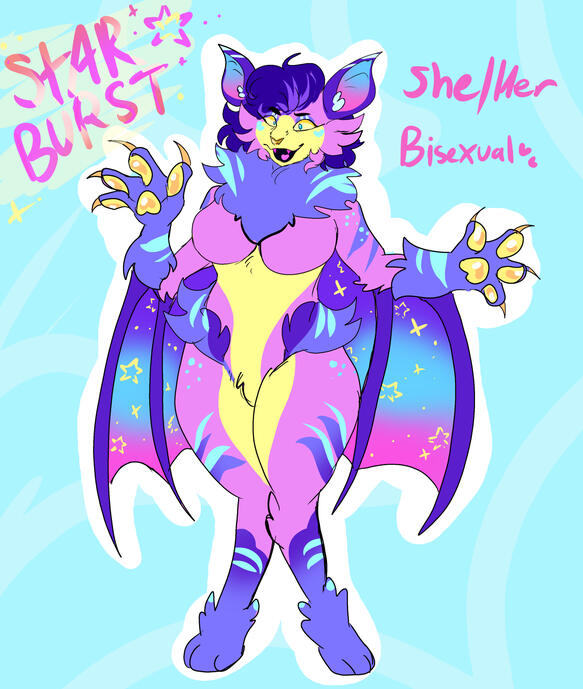 🫧She is PROUD and loves to play hard to get. Even while zonked she likes to fluster her tist. Also..LOVES sweets…she is probably 80% sugar. Bribe her with sugar and she'll be your bff for life.